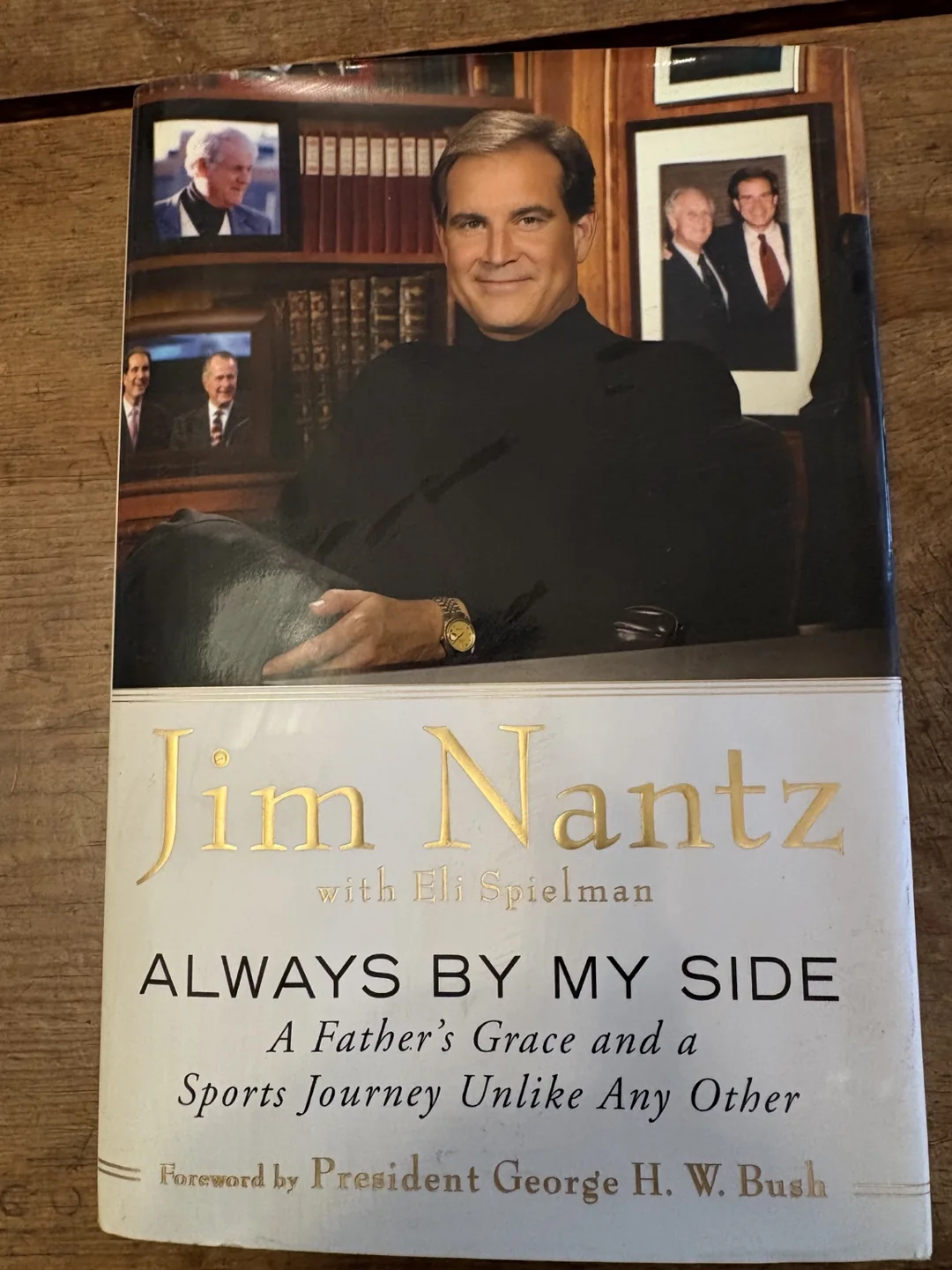 Always by My Side, by Jim Nantz with Eli Spielman. From David Goswick’s personal archive.