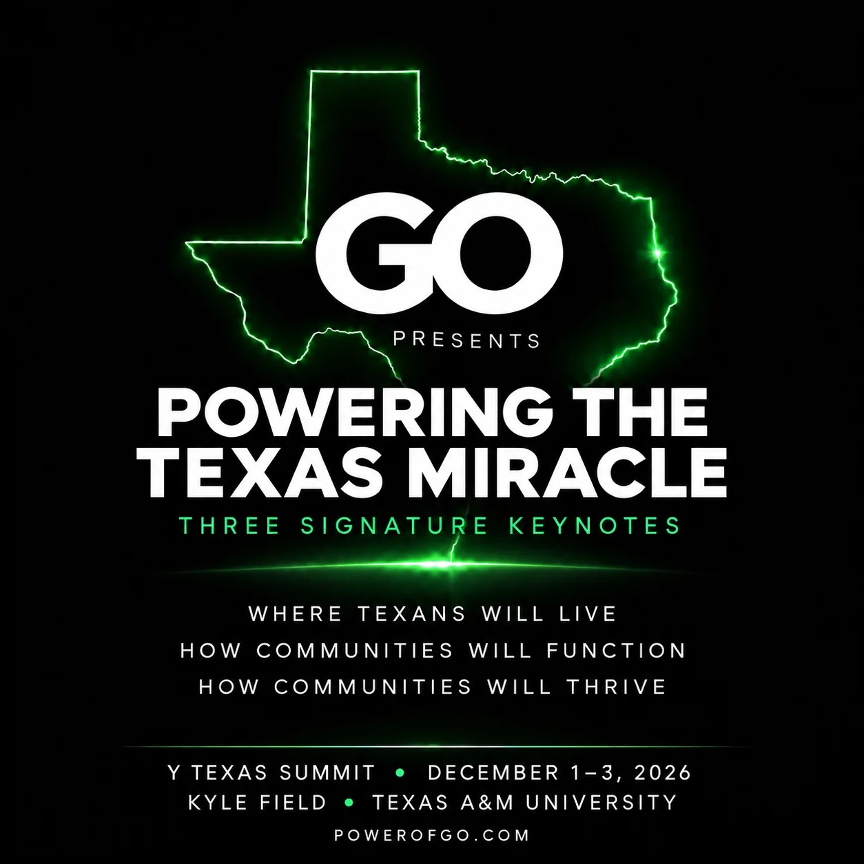 GO presents Powering the Texas Miracle at the 2026 YTexas Summit