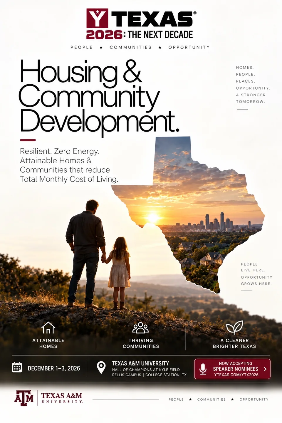 Housing and Community Development event artwork.